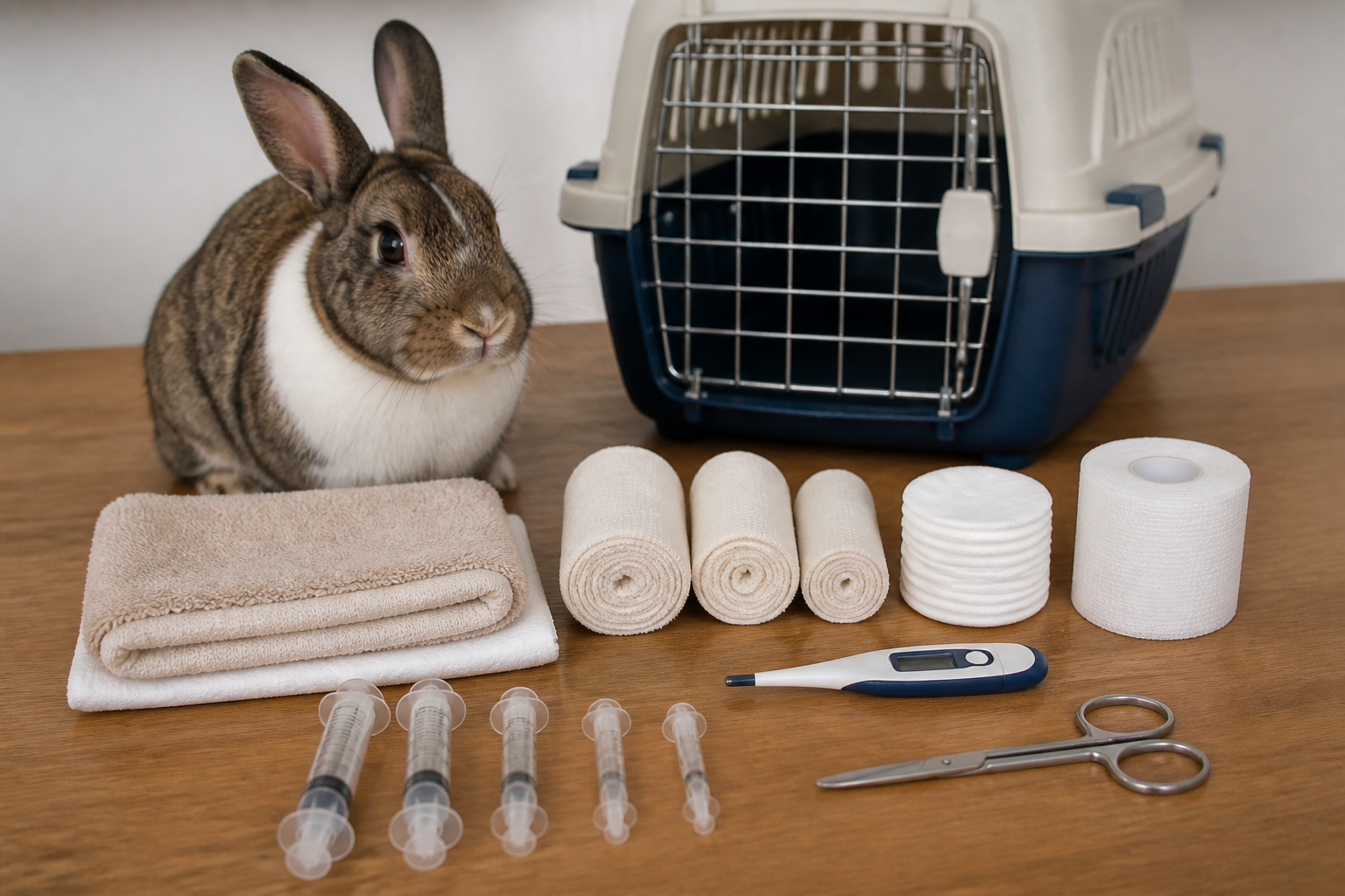 Emergency First Aid Kit for Rabbits and Guinea Pigs