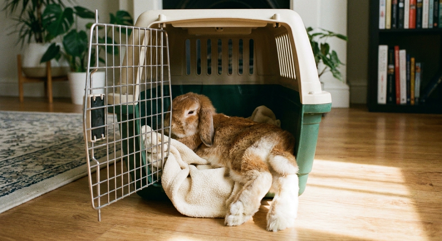 Carrier Training for Calm Vet Trips
