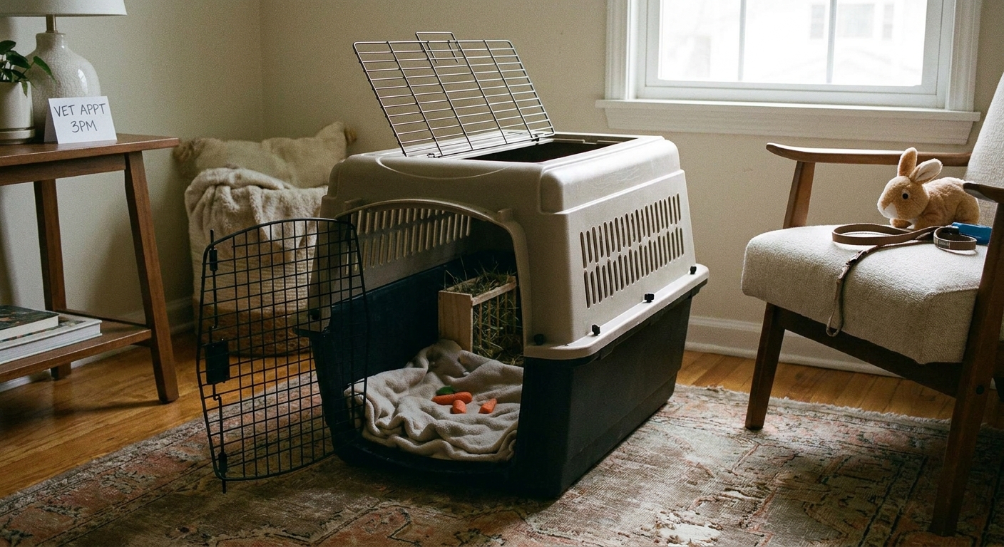 Hard-Sided vs. Soft-Sided Carriers for Rabbits and Guinea Pigs